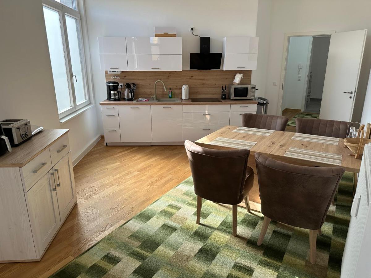 Quartier Schillereck Apartment Erfurt Bagian luar foto